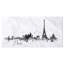 Paysage urbain «Paris with Eiffel Silhouette», peinture-35123763-21971344