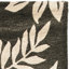 Tapis floral brun / jaune / rouge en laine / viscose touffeté à la main Aalst Soho-32705432