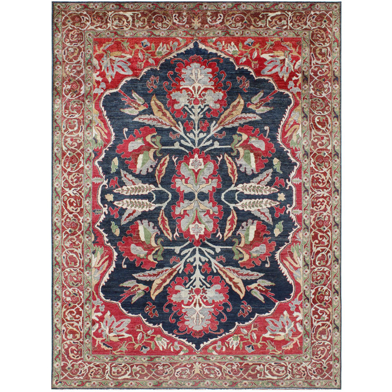 Albirtha Oriental Hand Woven 255cm X 354cm Area Rug
