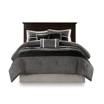 Faux Suede Rich Fabric  Embroidered Pillows Shams Machine Washable Suede Pieced Microsuede Filling Decorative Pillows