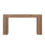 Table de 64,12 po en noyer derrière, idéale pour les espaces étroits dans le salon ou la chambre à coucher, vestibule à finition rustique avec entrée esthétique, entrée de chambre à coucher décorative, assemblage facile