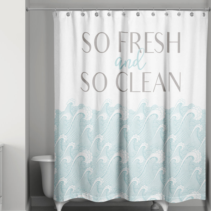 Abstract Shower Curtain