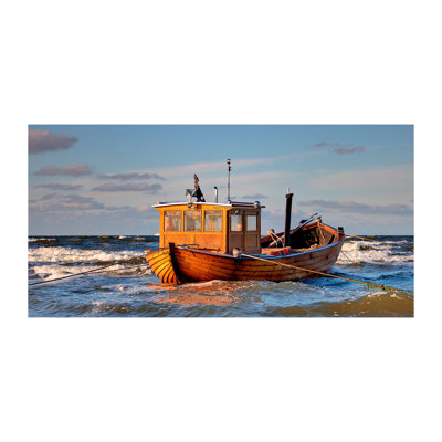 Fishing Boat - Wrapped Canvas Print