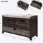 1 banc d'entrée rembourré avec rangement Mudroom Bench-318739398