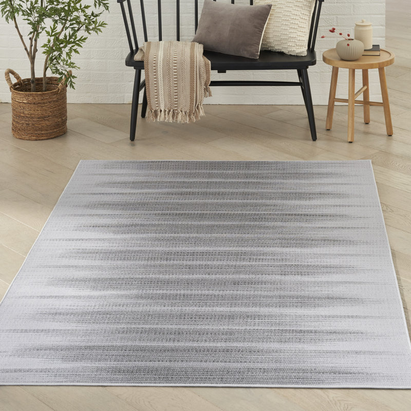 Presilla Abstract Indoor Rug, Rectangle 6' x 9'