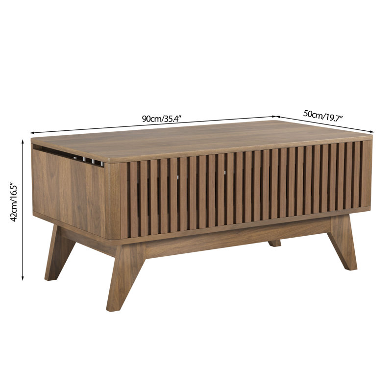 Lacye Coffee Table, Walnut