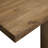 Bruton Oak Wood Extension Dining Table (94"-114")
