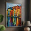«LANDSCAPES Series CCL XXXV», reproduction encadrée - bois massif-627741473