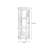 Retro Brown Solid Wood Display Stand-718759913