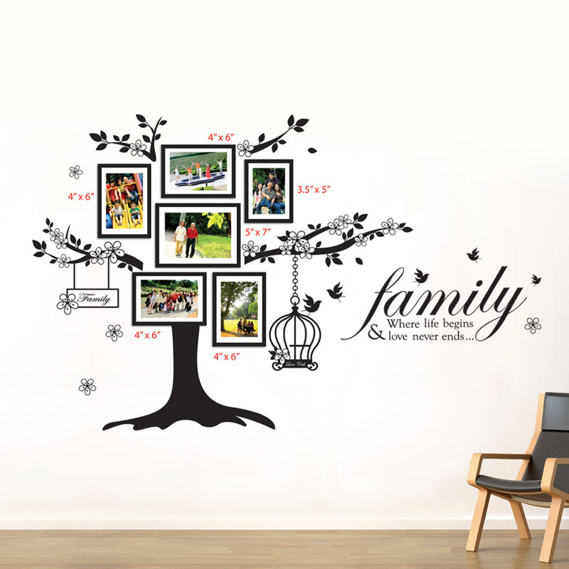 Non-Wall Damaging Wall Decal