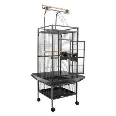 Cage à oiseau avec roues Cage à perroquet grande cage à oiseau