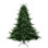 Arbre de Noël pleine forme avec extrémités abondantes, aiguilles mixtes, base large, structure à charnières et support en métal pour une installation facile et un soutien solide