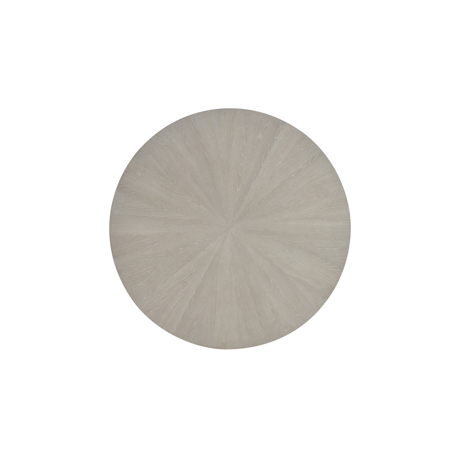 Caterina Pedestal Dining Table, White Oak