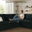 Canapé modulaire 5 places French Seam