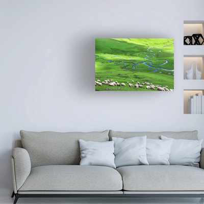 Art sur toile, plateau d'Uzumcu