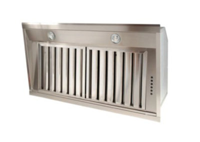 Sirius Range Hoods Stainless Steel 1100 CFM Convertible Insert Range Hood with Baffle Filter