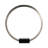 Florastine Metal and Stone Circular Sculpture with Aluminum and Marble Accents in Minimal Modern Design-86748760