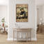 «Who Really Lived Chickens on Canvas», impression sur toile-429806690