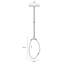 Luminaire suspendu géométrique à 1 lumière Liquid-1398128017-1398128019