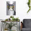 Art mural en métal Trinx «Bespectacled Pet 3» par Melissa Averinos-1833535237