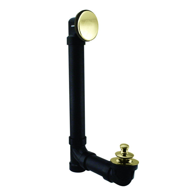 14.5'' W Leg Yes, Polished Brass