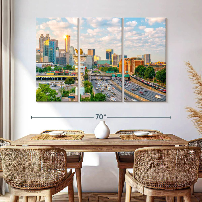 Rorry Atlanta Rush Hour, 42" H x 65" W