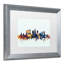 « atlanta georgia horizon blue », impression encadrée sur toile-40142884-17765827