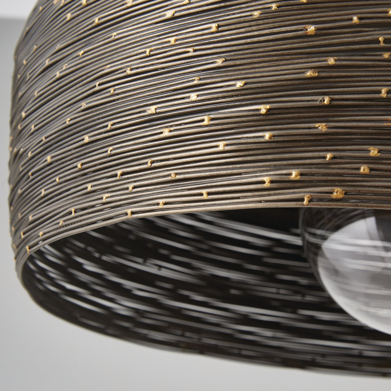 1 - Light Matte Black Single Pendant