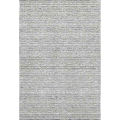 Premium Machine Washable Prisco Gray Rug