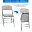 Chaise pliante rembourrée-767540490