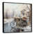 Black Floater Framed