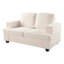 Causeuse moderne en velours-1473467857
