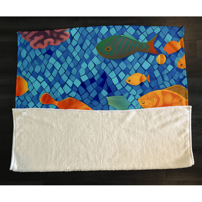 Throw Blanket, 51" W x 60" L
