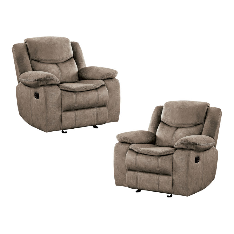Upholstered Microfiber / Microsuede Recliner