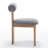 Abentego Solid Wood Fabric Dining Chair-1663143969-1675978391