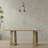 Whitley 72 Inch Wide Solid Mango Farmhouse Dining Table In Grey Wash-1417635371