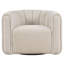 Fauteuil d'appoint rembourré et pivotant Grande Modern-258993682