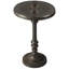 Tanya Metal Pedestal Side Table