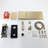 21.65*9.05" Thermostatic Digital Display Shower System, Wall Mounted High Flow Hand Shower and Two Functions Shower Head with Rough-in Valve-99424005