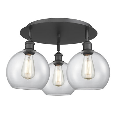 Ellington Glass Flush Mount