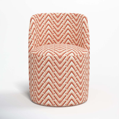 Begonia Upholstered Solid Wood Dining Chair