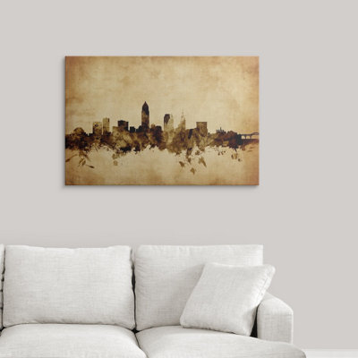 Francy " Cleveland Ohio Skyline " by Michael Tompsett