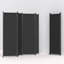 Cloison pliante 4 panneaux l 88 po x H 67,5 po-1755929980