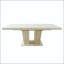 Table de salle à manger extensible Travertine