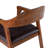 Anastassiya 18.5'' H Faux Leather Upholstered Armchair-582647959