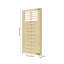 Wooden Garden Gate with Door Latch