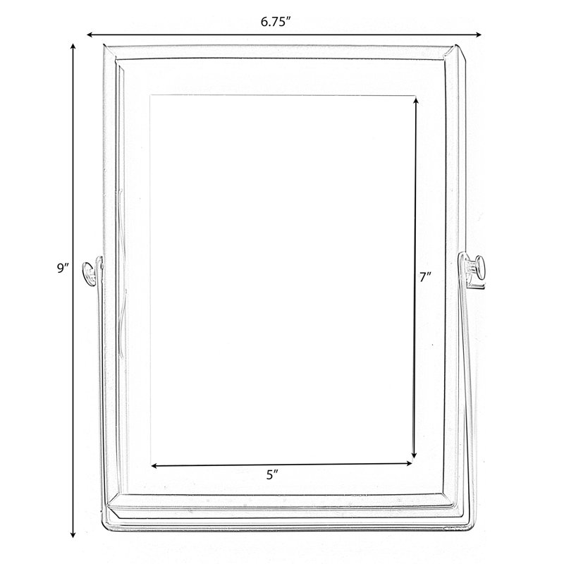 Cadre photo de table flottant Modern