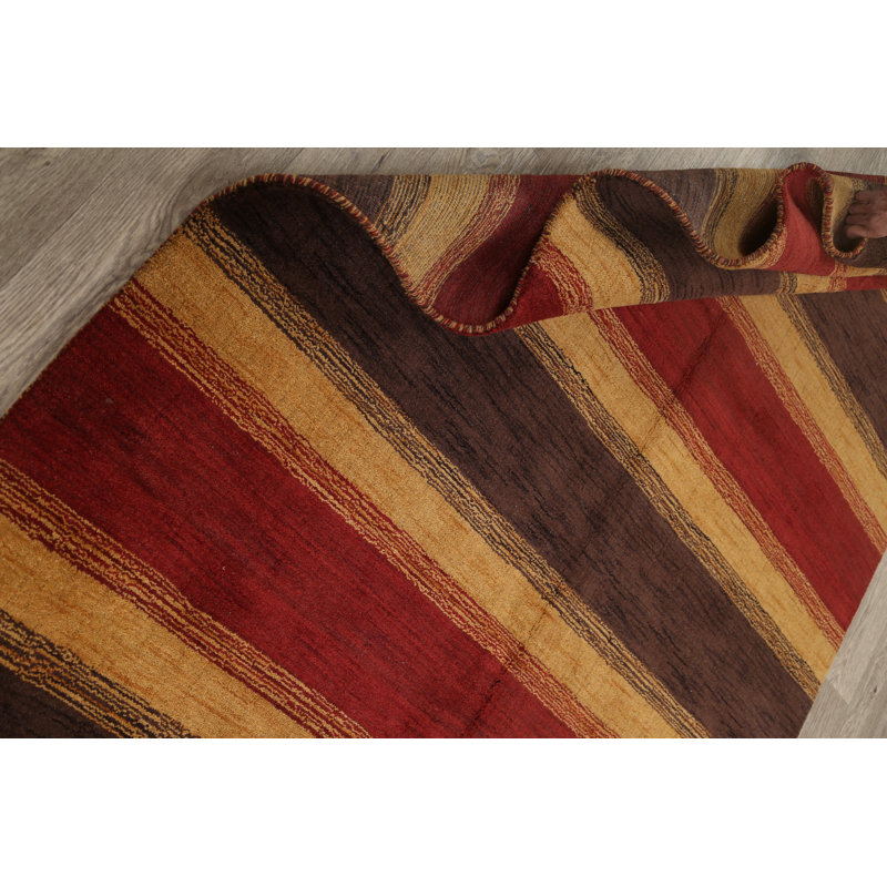 One-of-a-Kind 5'4" X 8'4" New Age Wool Area Rug in