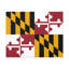 «Maryland State Flag» sur toile-1594919902