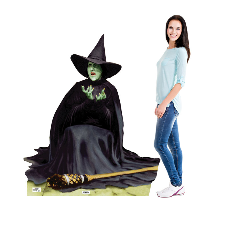 Lifesize Wicked Witch Melting Cardboard Standup